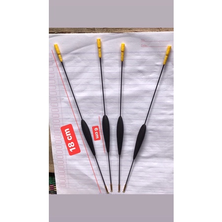 kambangan / pelampung/ kimpul pancing sensitif 18cm