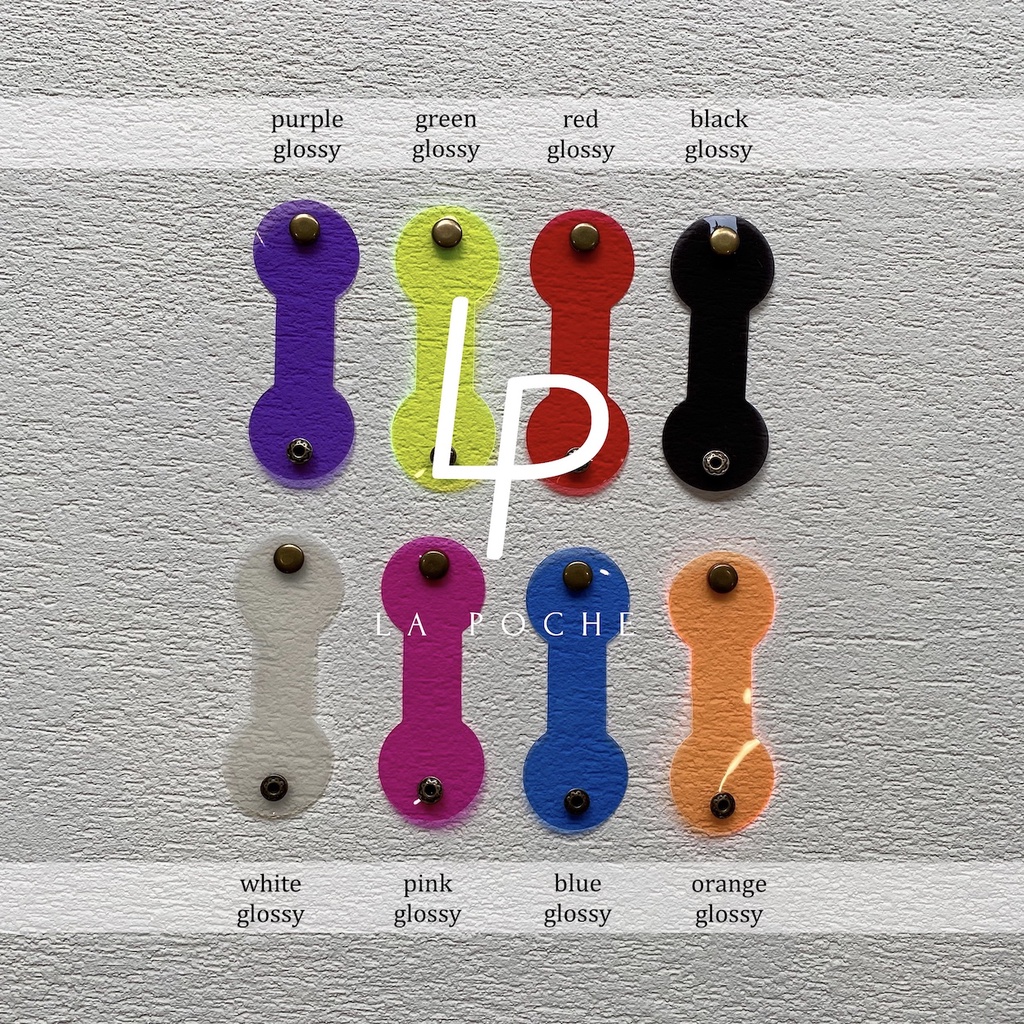 POPPY Cable Tie Charger Organizer Strap Cord Clip Penggulung Pengikat Kabel Klip Perapih PVC Pengikat Penjepit Masker Clip Mask