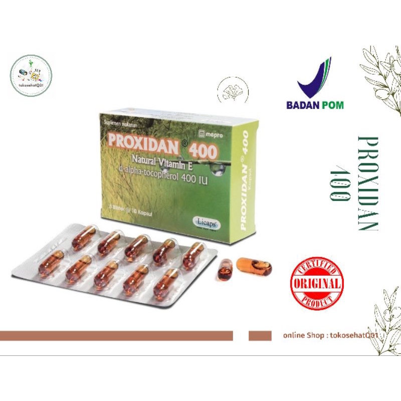 PROXIDAN PER BOX ISI 30 CAPSUL