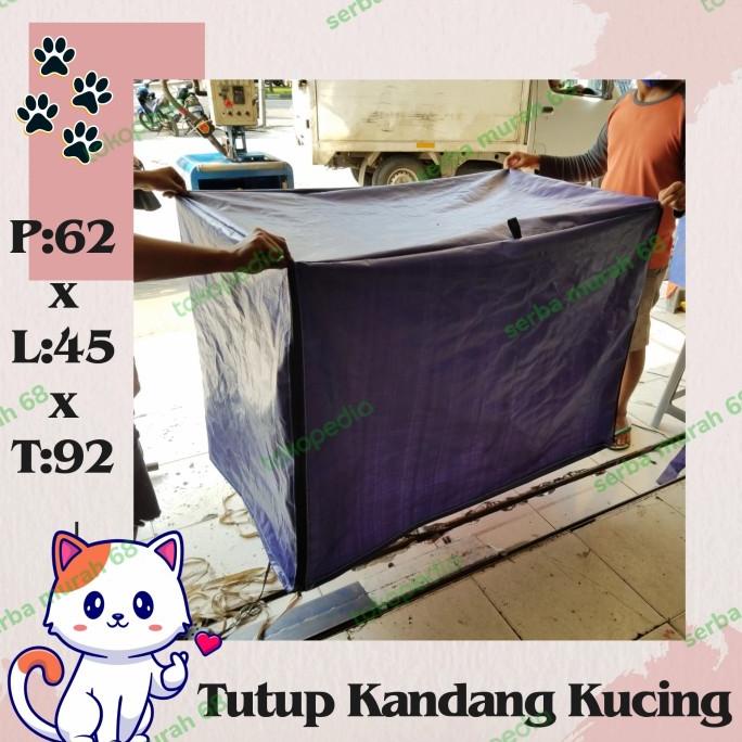 Promo Tutup Kandang Kucing P125Xl75Xt100