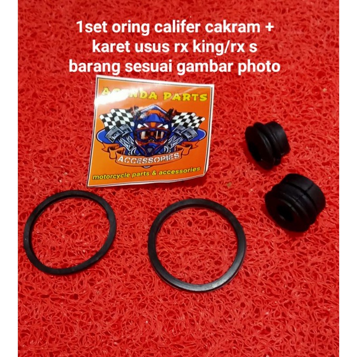 ORING CALIFER KARET BOOT USUS RX KING 1SET SESUAI GAMBAR PHOTO