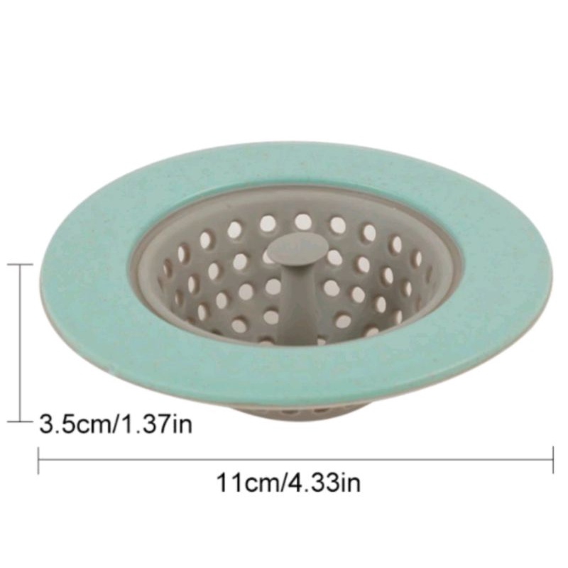 US177 Saringan Wastafel Silikon Sink Filter Penyaringan Saluran Air By Toko Haji Usman