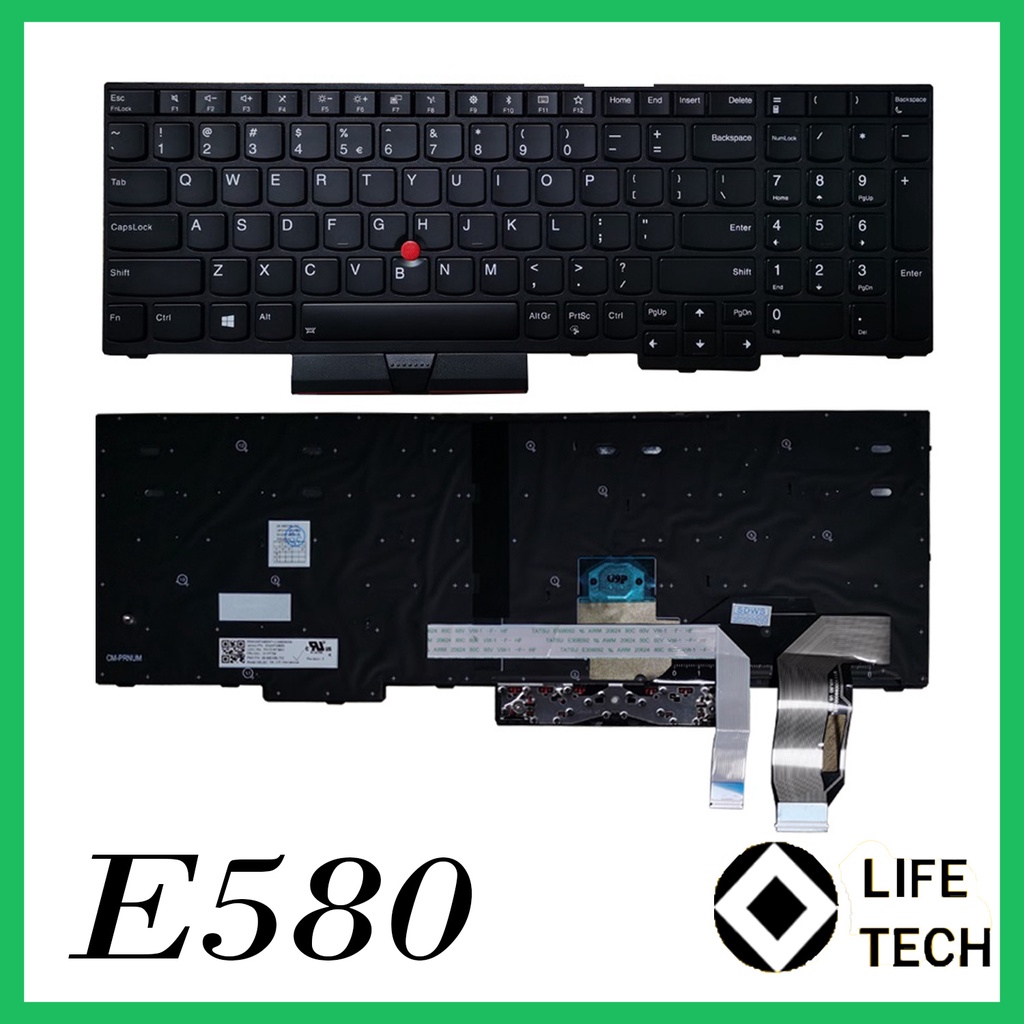 Keyboard IBM LENOVO ThinkPad E580 E585 E590 E595 L580 L590 T590 P52 P72 01YP560 01YP640 01YP720