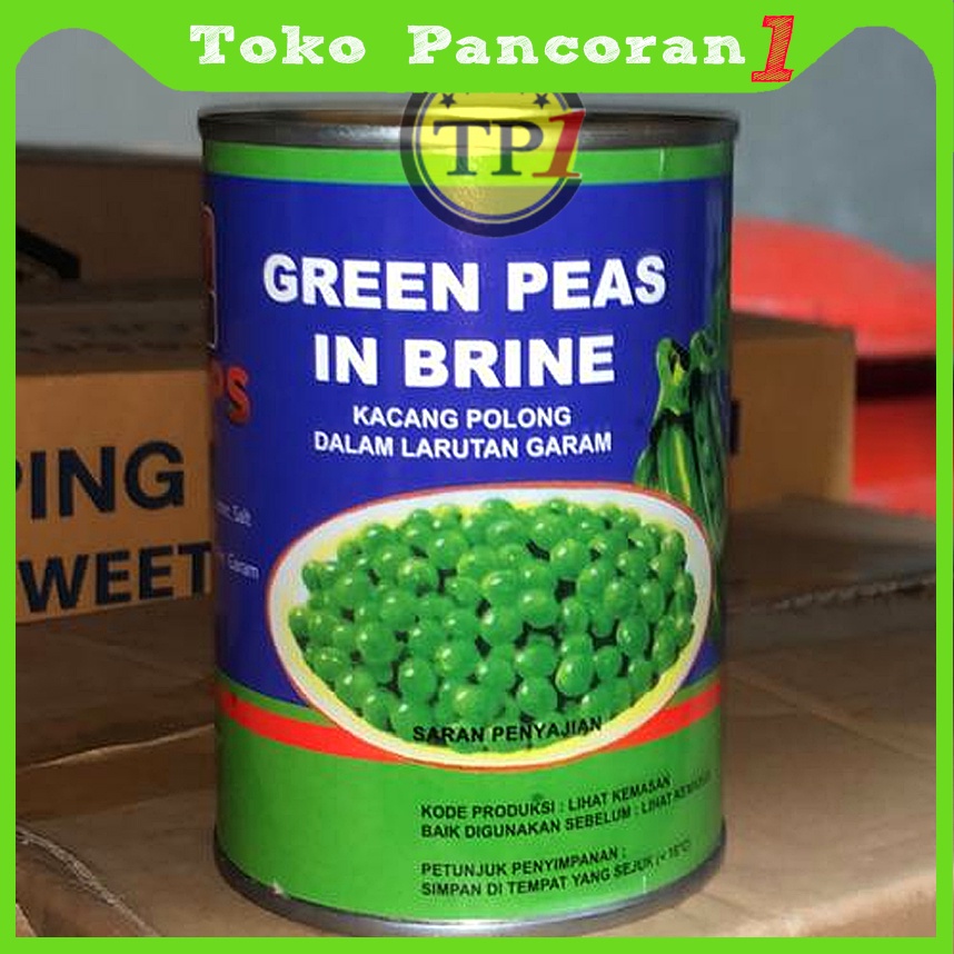 Green Peas Kacang Polong Kaleng 397gr / Green Peas IKPS