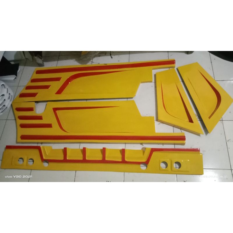 Bemper Samping & Belakang NEW CARRY (TAYO)