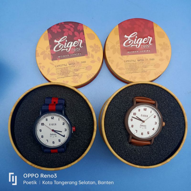 Eiger1989 Copper Watch Original Jam Tangan Analog