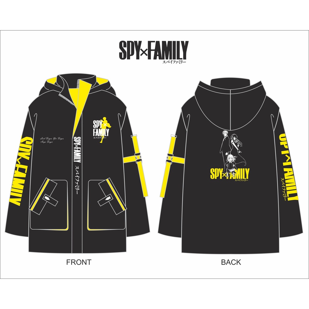 Spy X Family Parka Jaket Anime Premium Hoodie