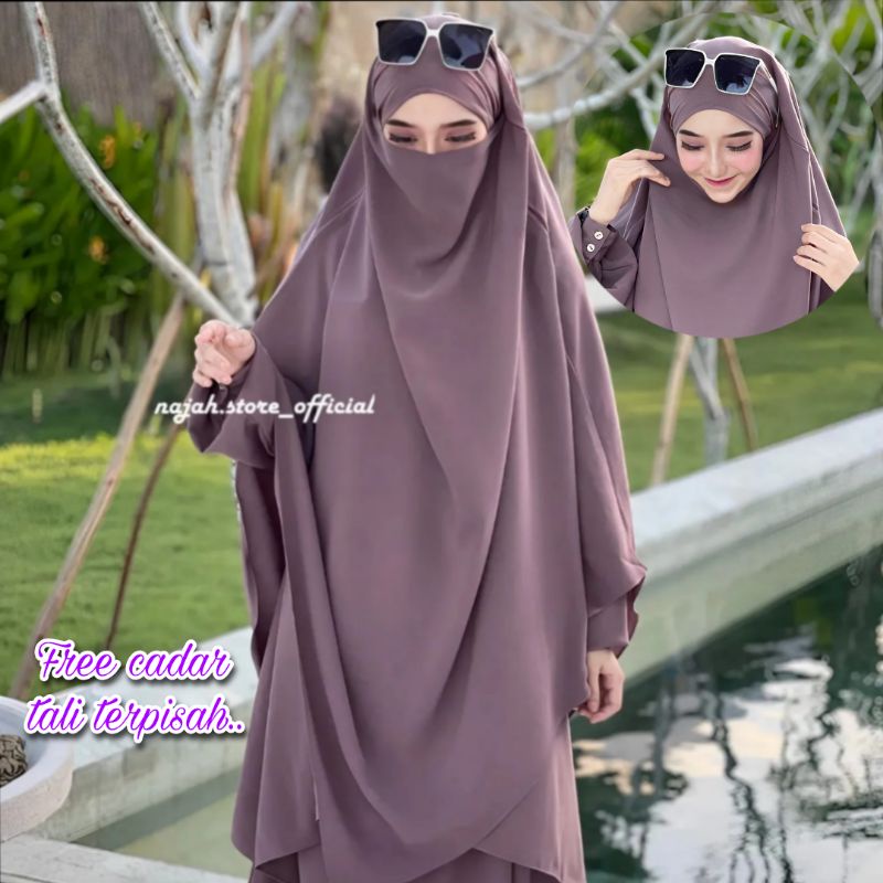 Najah - French Khimar Basic Mazen Anti UV