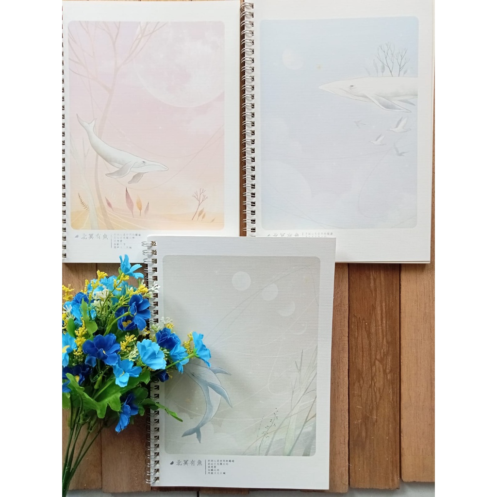 

Deli Notebook / Buku Catatan Spiral LB560 Motif IKAN Ukuran B5