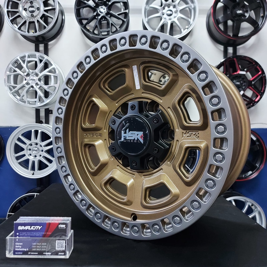 Velg Mobil R15 XTS02 R15 Hilux Dmax Pregio Prado Blazer Medan Sunggal