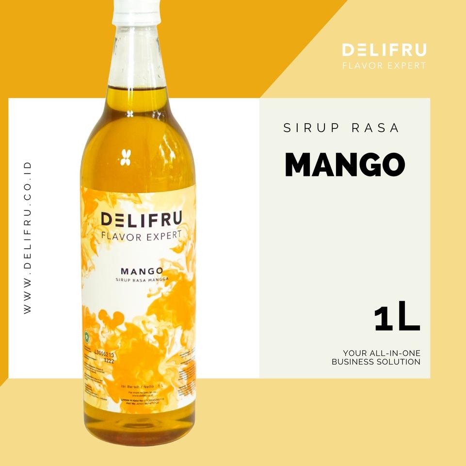 

See More--Mango Syrup Delifru 1 Liter - Sirup Mangga Premium