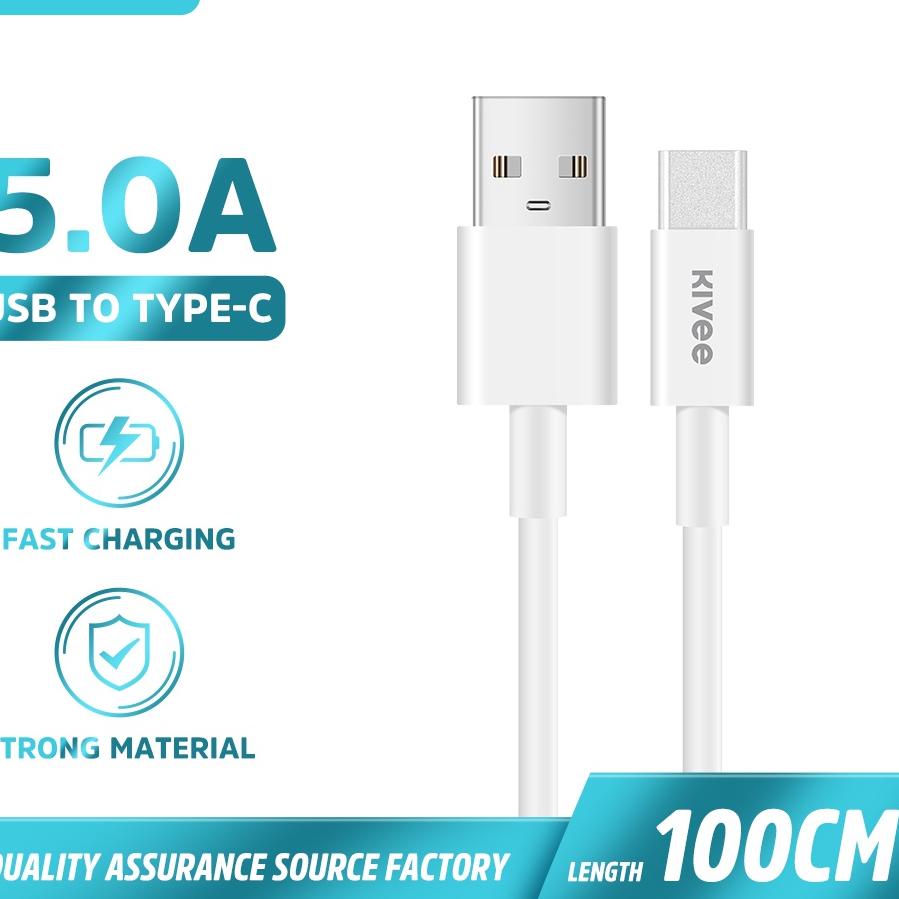 Sale Kivee Kabel Data 5A Type C Micro USB Fast Charging Cable Xiaomi Vivo Oppo