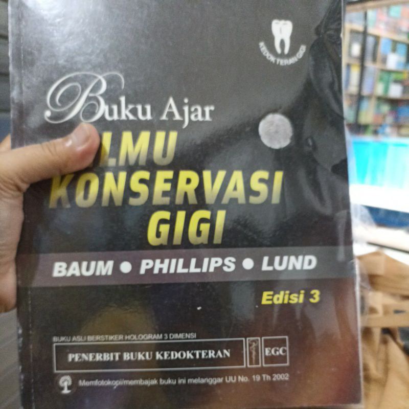 ORI & NEW: BUKU AJAR ILMU KONSERVASI GIGI-BAUM, EDISI 3,EGC