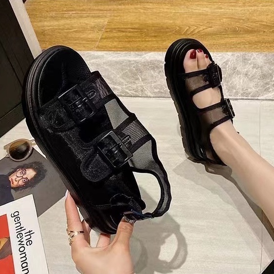 aid 0103, sandal wanita import fashion sandal wanita slip-on cantik dan best seller terlaris termurah