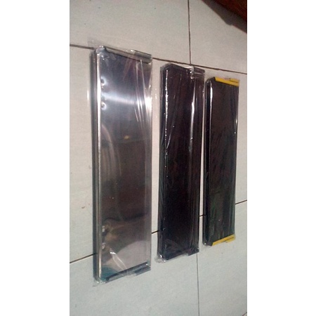 DUDUKAN PLAT NOMOR MOBIL STAINLESS, BAHAN TEBAL(CETAK PLAT MOBIL JUGA)