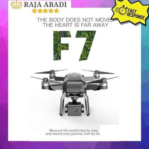 [ Promo ] Sjrc F7 Pro Gps Drone 4K Dual Hd Camera 3 Axis Gimbal - Drone Kamera Dan Aksesoris