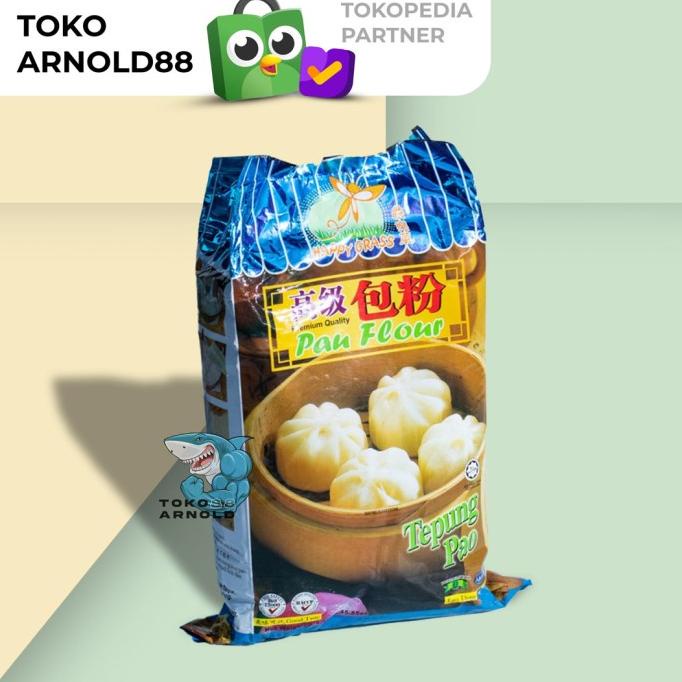

[COD] Tepung Pao Happy Grass / Tepung Bakpao / pau Flour 1,3kg [COD]