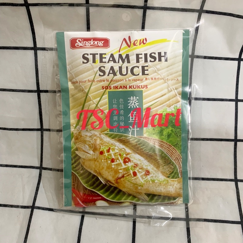 

Singlong Steam Fish Sauce 120gr / Bumbu Stim Ikan Singapore / Singlong / Steam / Fish / Sauce / 120gr / Bumbu / Stim / Ikan / Singapore / SAUS / KUKUS