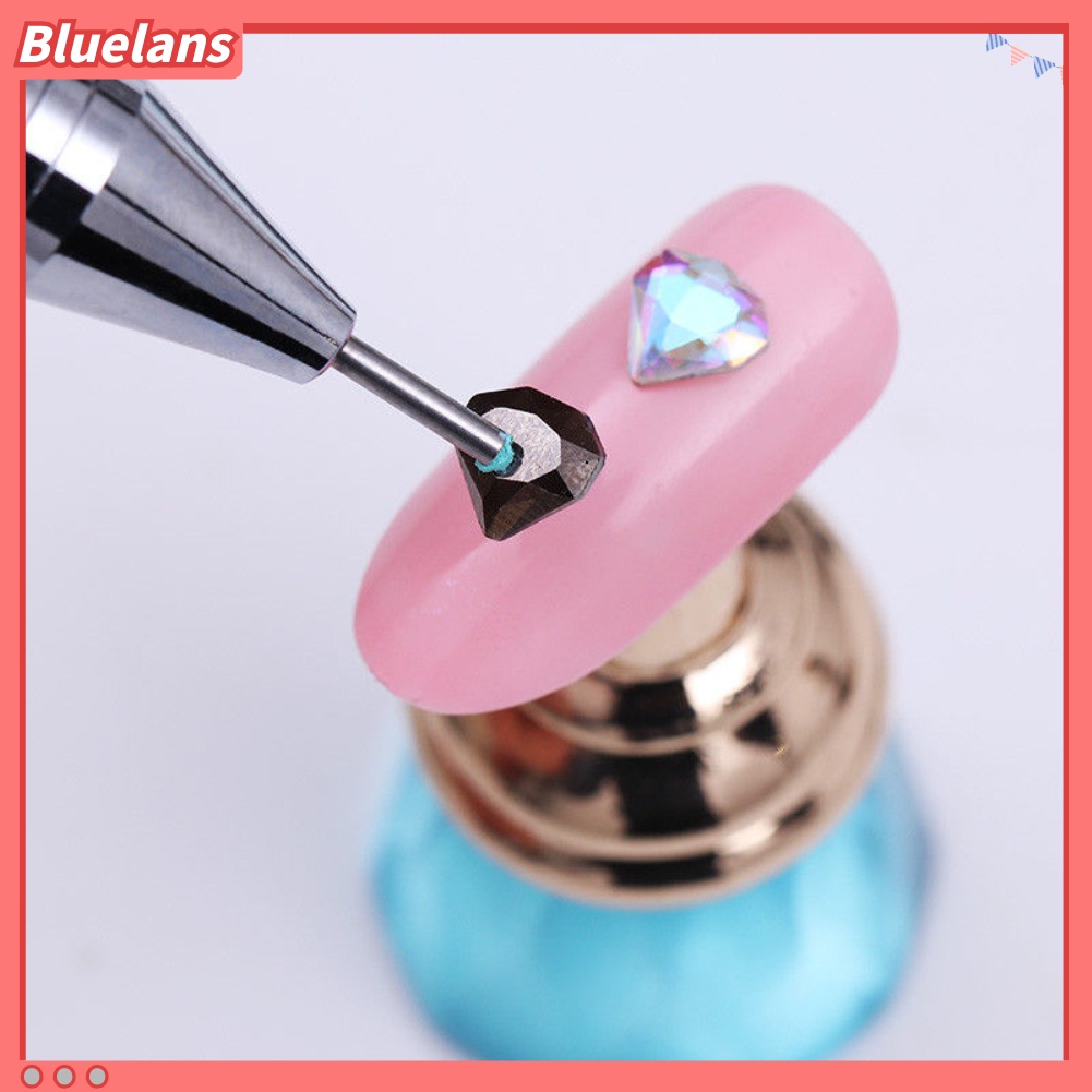 (In Stock) Kacamata Hitam Lensa Warna Warni ♡Pen Dotting Manik-Manik Kristal Berlian Imitasi Untuk Nail Art