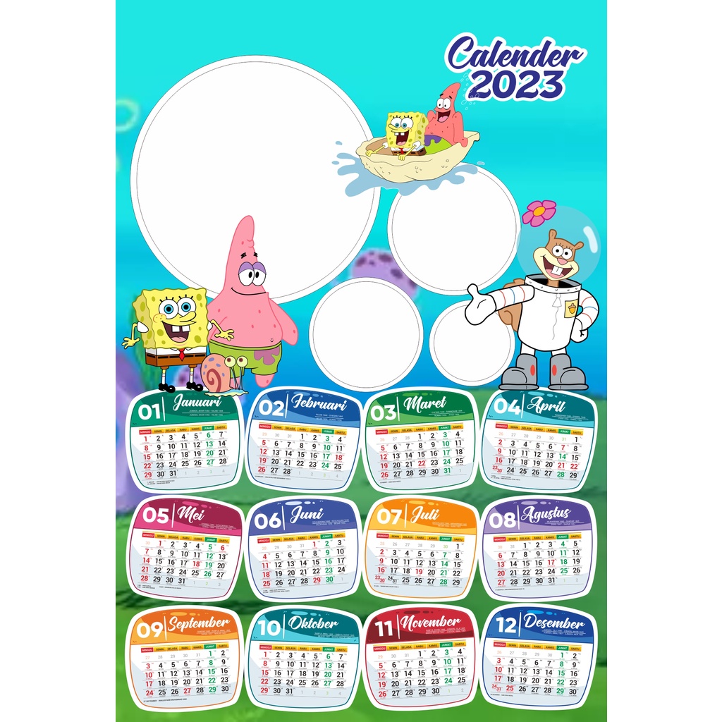 Kalender Pakai Foto Sendiri