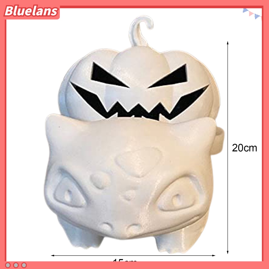 Patung Pumpkasaur Luminous Bahan Resin Dapat Dilepas Untuk Dekorasi Halloween