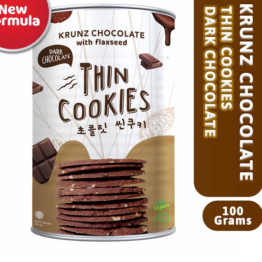 

Bisa COD WoCA Thin Cookies Krunz Chocolate Dark Chocolate !!