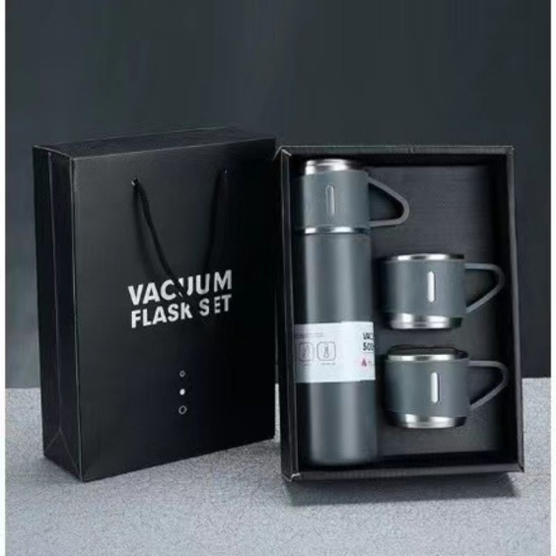 COD Thermos Sultan Vacum Flask 2 Set Cangkir /Tahan Panas