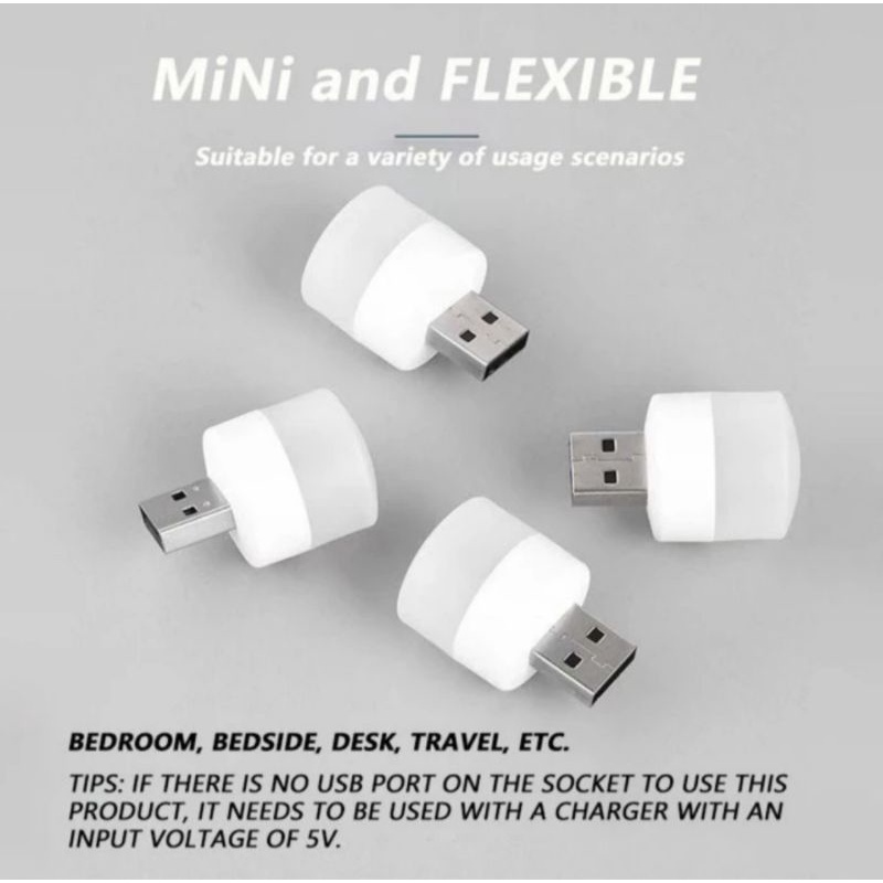 Lampu LED USB Mini Hemat Energi