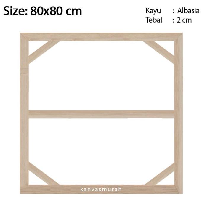 

Spanram 80x80 cm Span Ram Kayu Frame 80x80cm
