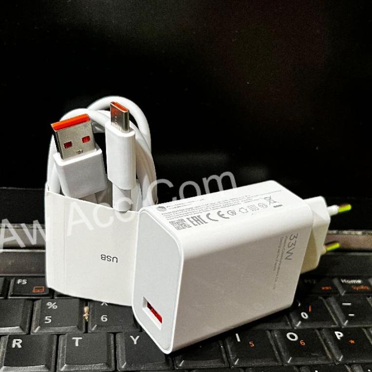 [RTA.18Oc22r] 33W POWER CHARGER XIAOMI TYPE C REDMI 9/9T/10/10C/NOTE 7 8 9/9 PRO/ NOTE 10/Poco M3/M3