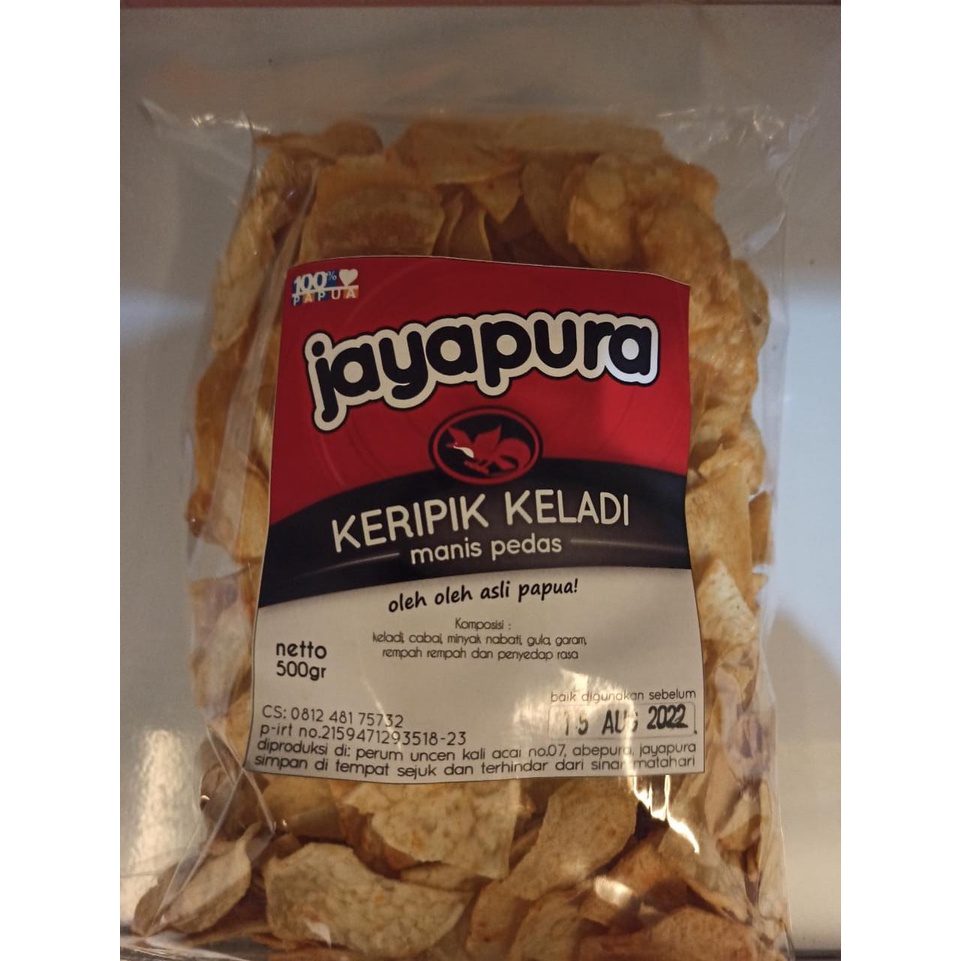 

Keripik Keladi Jayapura 500g