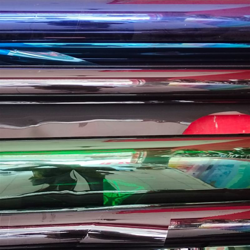 kaca film hijau sticker kaca film riben hijau kaca film anti gores tolak panas