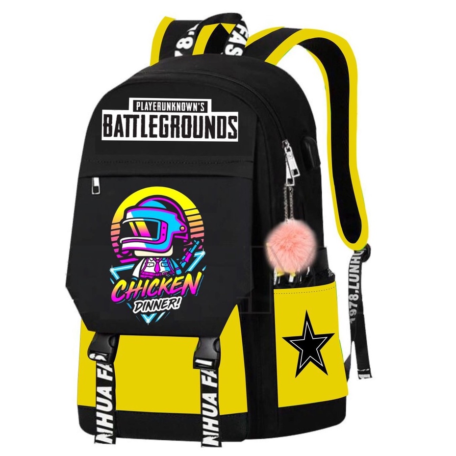 BDKR_tas - Tas Ransel Anak Sekolah Anak Pria Terbaru 2022 Tas Backpack Sekolah Anak Laki-Laki PAUD TK SD SMP Termurah Tas Gendong Lak0i-Laki Motif karakter PUBG MOBILE Terbaru Tas Ransel Backpack Korea Style BISA BAYAR DI TEMPAT COD