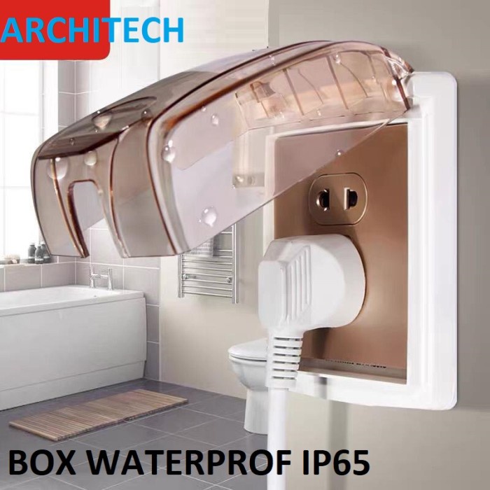 Architech Tutup Pelindung Stop Kontak / Box Waterproof Anti Air