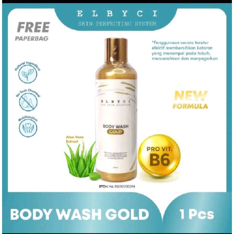 ELBYCI BODY WASH GOLD