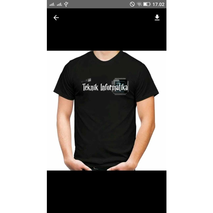 Tshirt-Baju-Kaos TEKNIK INFORMATIKA Keren Free Custom