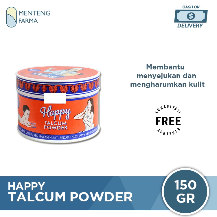 Bedak Happy Talcum Powder