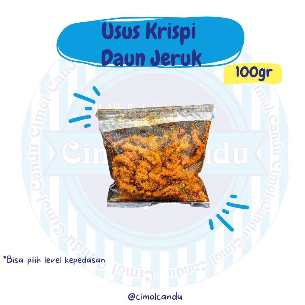 

USUS CRISPY DAUN JERUK 100gram