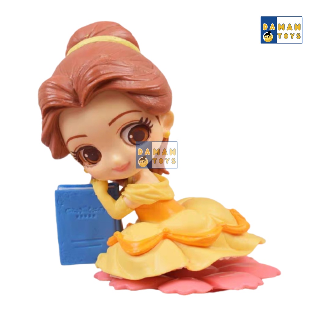 Action Figure Boneka Princess Disney QPosket Sweetiny Ariel Alice Cinderella