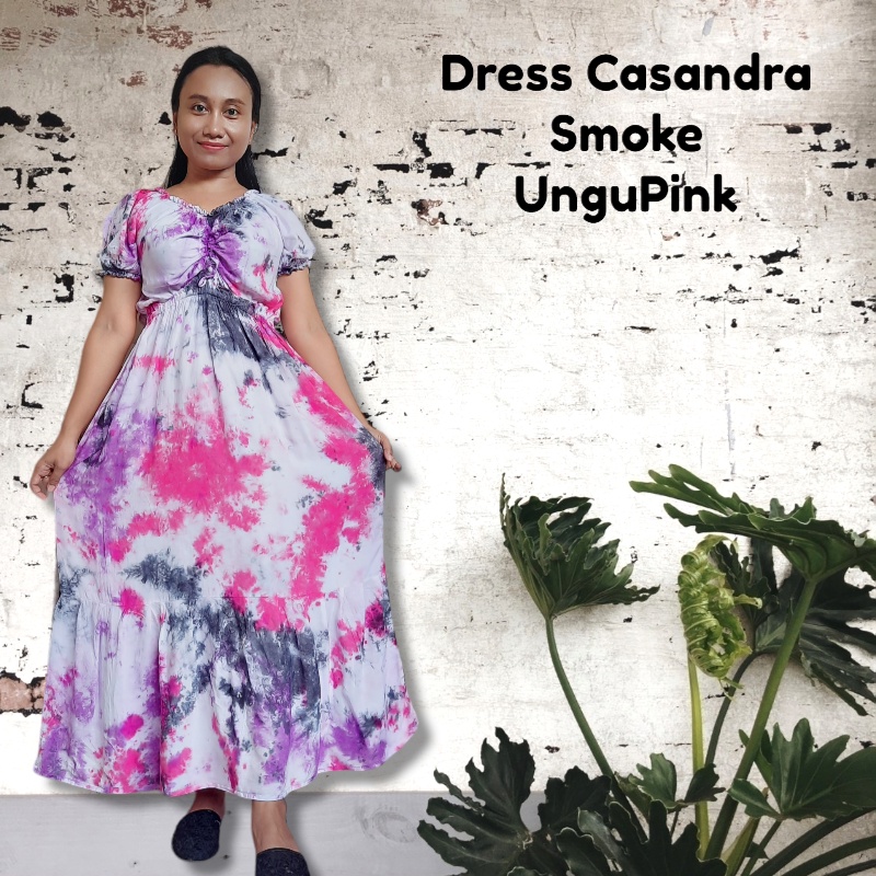 DRESS CASANDRA XXL JUMBO KATUN RAYON