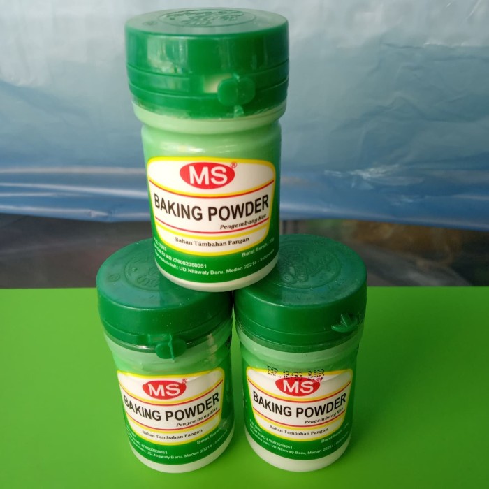 

Toko RV Bahan Kue BAHAN PENGEMBANG KUE/MAKANAN/Baking Powder MS 25g