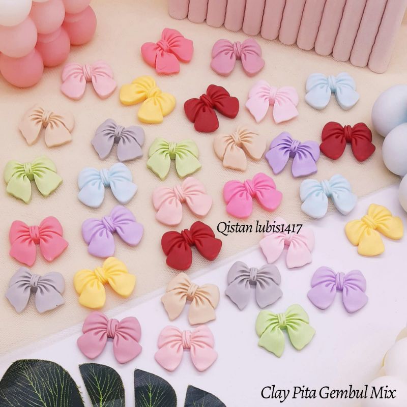 Clay Grosir Kemasan /25 pcs|Resin grosir|Clay lucu-lucu