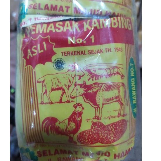 

kodeX3j3I--Bumbu masakan gulai/kambing slamat isi 20 pak/1kg
