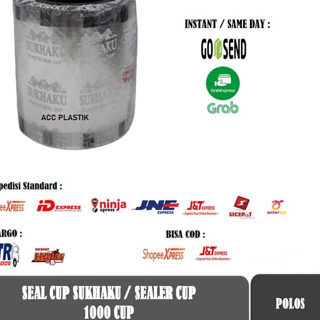 

Big Sale Plastik Lid Cup Sealer / Tutup Gelas Plastik / Seal Cup Polos / SealCup Polos / LID CUP TANPA SENSOR ✓