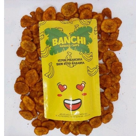 

Banana Chips Keripik Pisang Buncin Q Snack Banchi