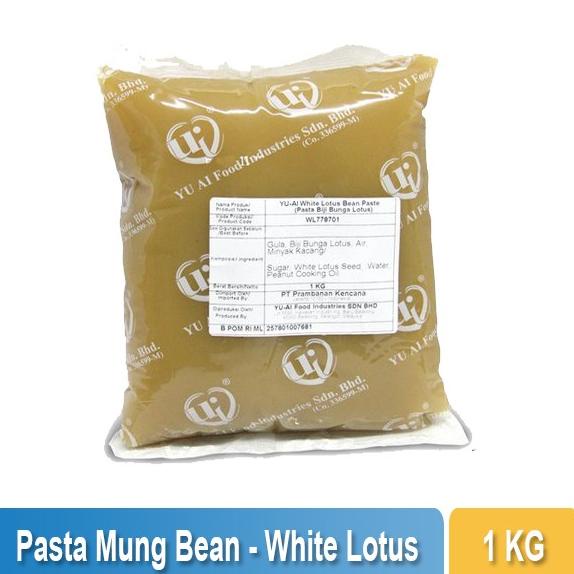 

[COD] YU AI - Pasta Filling White Lotus 1Kg / Pasta Biji Lotus [COD]
