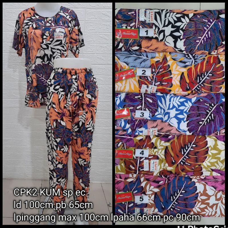 Stelan Celana Panjang Lengan Pendek Busui Murah Meriah Kekinian Surabaya Grosir Rayon Adem Viral Mod
