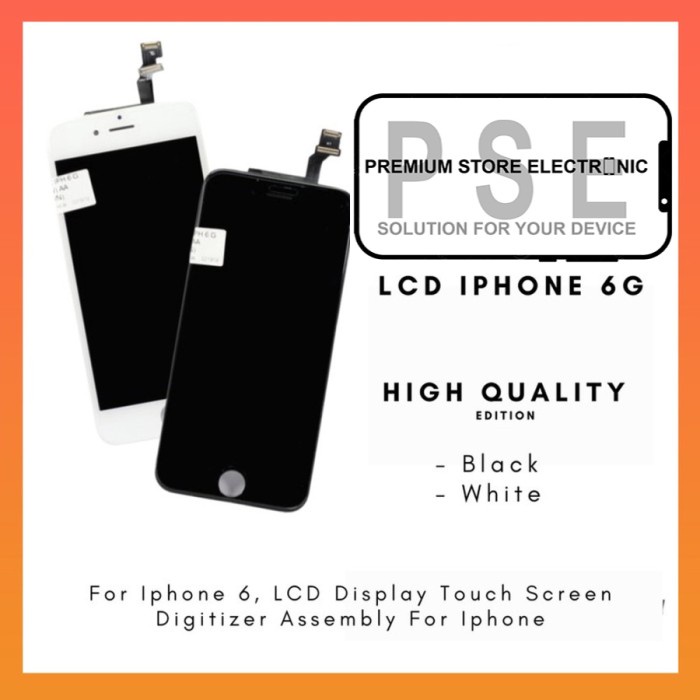 LCD TOUCHSCREEN FULLSET IP 6 SUPER GARANSI 1 BULAN