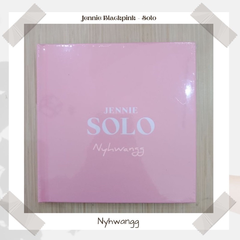 JENNIE BLACKPINK - SOLO ALBUM [Ready stock]