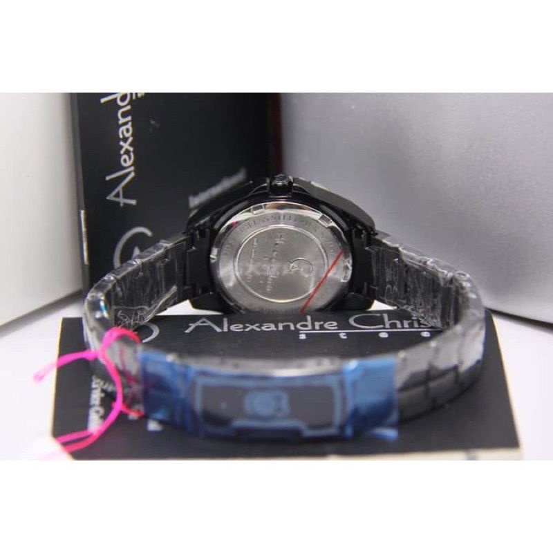 Jam Tangan Alexandre Christie / Alexander Wanita AC 9215 NMDBIPBA Original BLACK